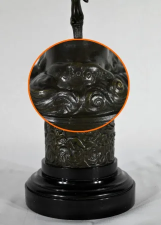 BRONZESTATUETTE nach J. DE BOLOGNE
