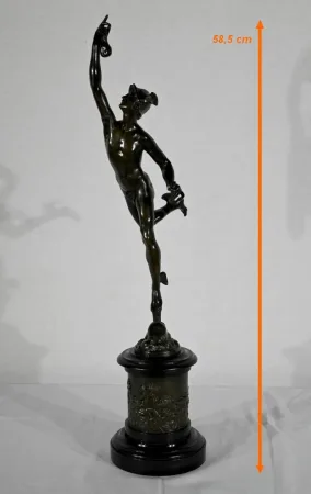 BRONZESTATUETTE nach J. DE BOLOGNE