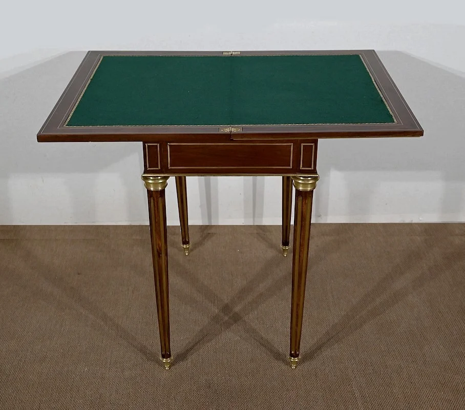 Petite Table à Système, style Louis XVI – 2ème partie XIXe