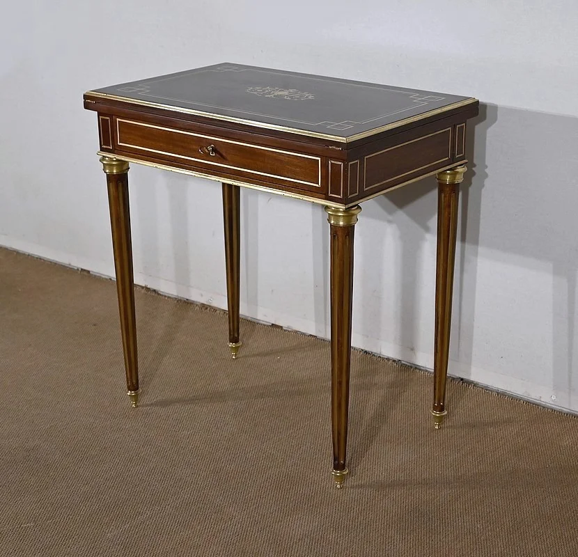 Petite Table à Système, style Louis XVI – 2ème partie XIXe