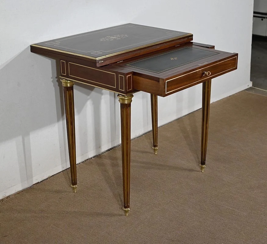 Petite Table à Système, style Louis XVI – 2ème partie XIXe