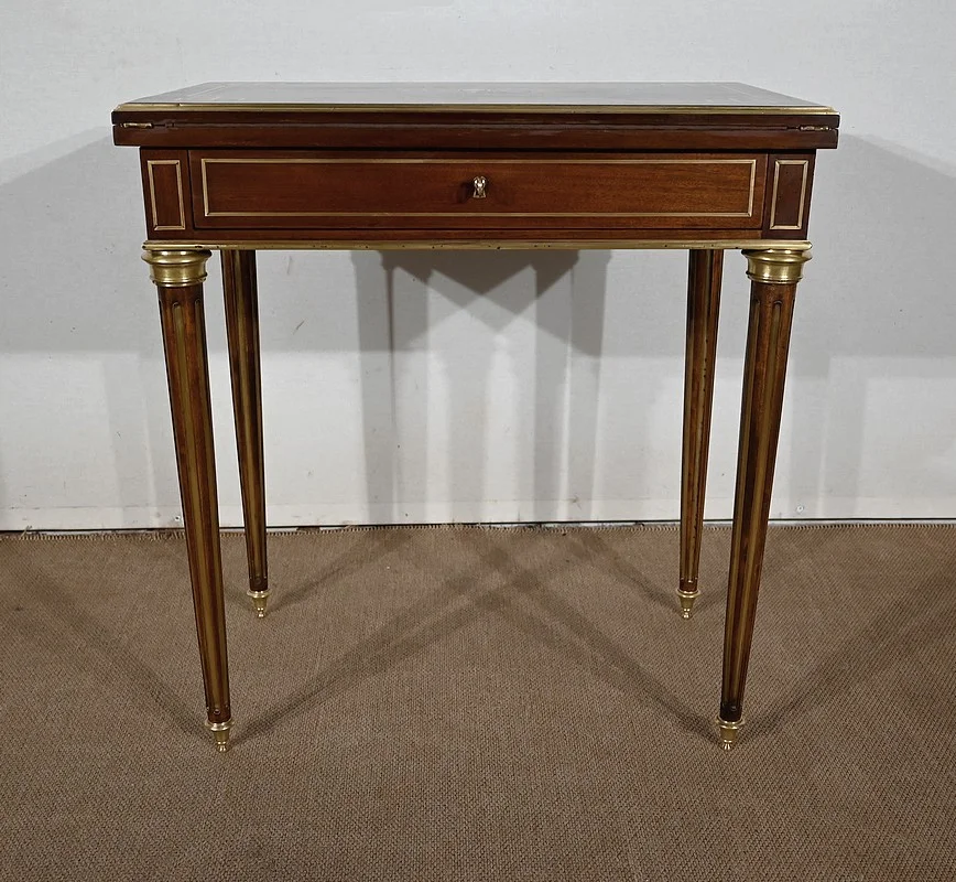 Petite Table à Système, style Louis XVI – 2ème partie XIXe