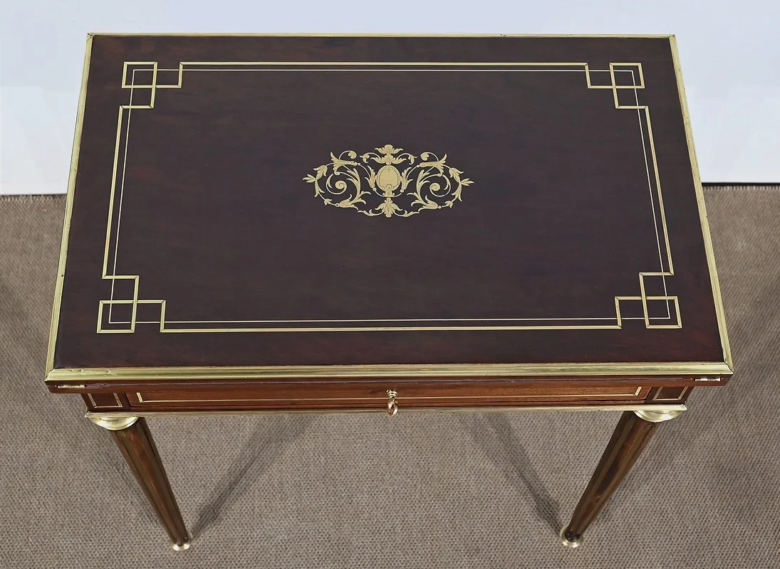Petite Table à Système, style Louis XVI – 2ème partie XIXe