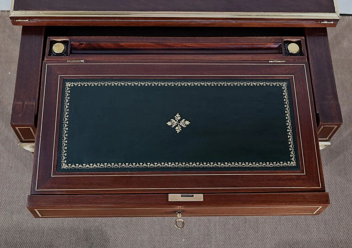 Petite Table à Système, style Louis XVI – 2ème partie XIXe