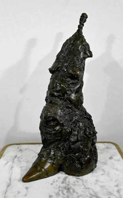 BRONZE SCULPTURE signed M. NOBLE