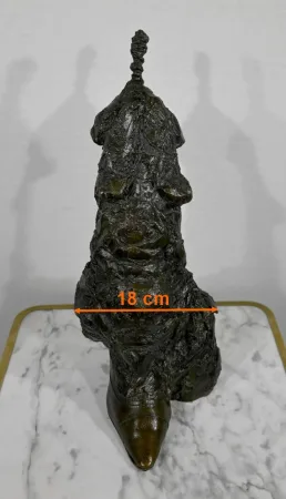 Important Bronze « Le Mannequin », signé M. Noble – 1986