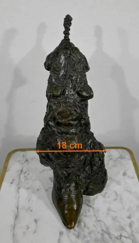 Important Bronze « Le Mannequin », signé M. Noble – 1986