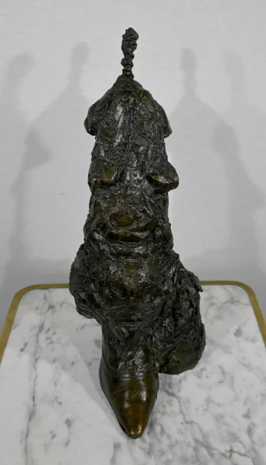 BRONZE SCULPTURE signed M. NOBLE