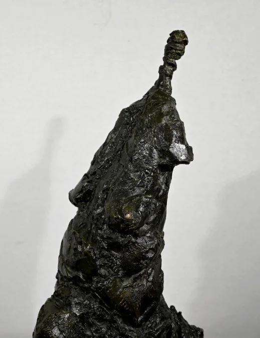 BRONZE SCULPTURE signed M. NOBLE