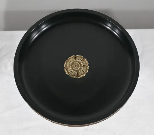 PLATO DE PEDESTAL DEL PERÍODO DE NAPOLEÓN III