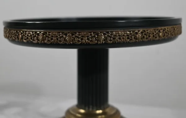 PLATO DE PEDESTAL DEL PERÍODO DE NAPOLEÓN III