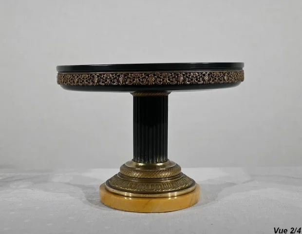 NAPOLEON III PERIOD PEDESTAL DISH