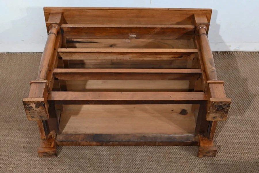 Commode de Maîtrise en Noyer massif, époque Empire – Début XIXe