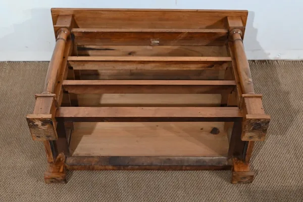 Commode de Maîtrise en Noyer massif, époque Empire – Début XIXe