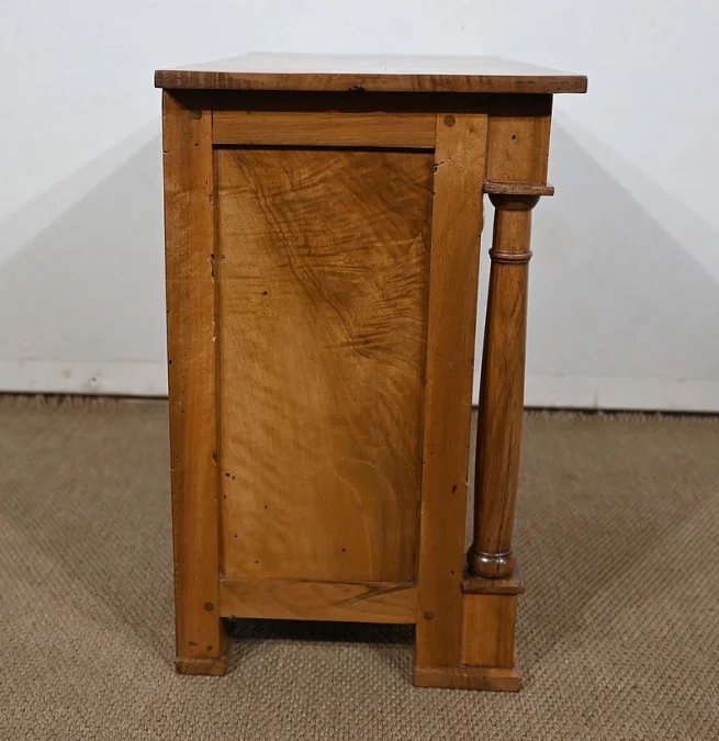 Commode de Maîtrise en Noyer massif, époque Empire – Début XIXe