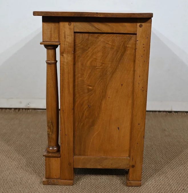 Commode de Maîtrise en Noyer massif, époque Empire – Début XIXe