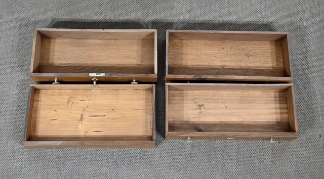 Commode de Maîtrise en Noyer massif, époque Empire – Début XIXe