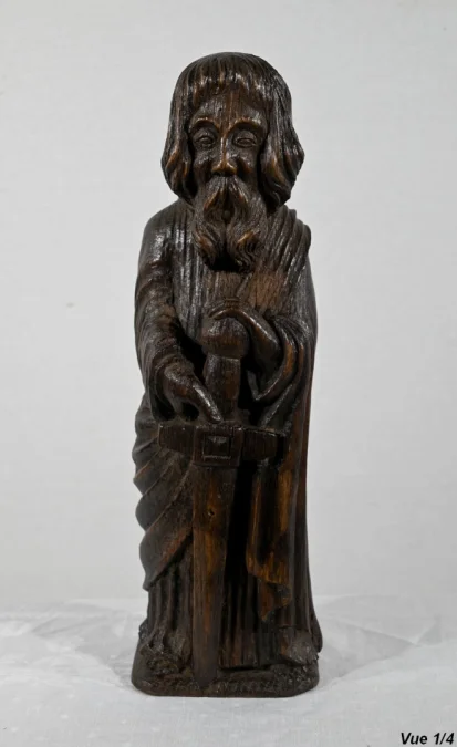 EIKEN STANDBEELD VAN HEILIGE PAUL