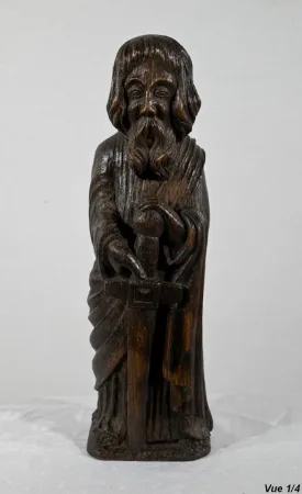 Statue en Chêne de Saint-Paul – Milieu XIXe