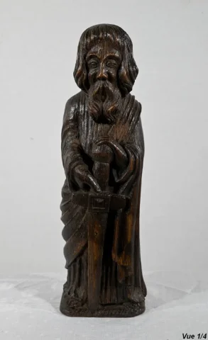 Statue en Chêne de Saint-Paul – Milieu XIXe