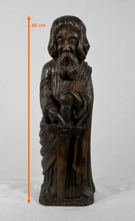 Statue en Chêne de Saint-Paul – Milieu XIXe