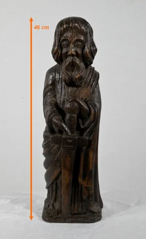 Statue en Chêne de Saint-Paul – Milieu XIXe