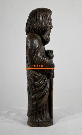 Statue en Chêne de Saint-Paul – Milieu XIXe