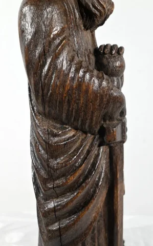 Statue en Chêne de Saint-Paul – Milieu XIXe
