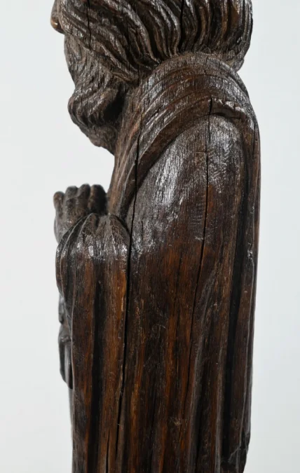 EIKEN STANDBEELD VAN HEILIGE PAUL