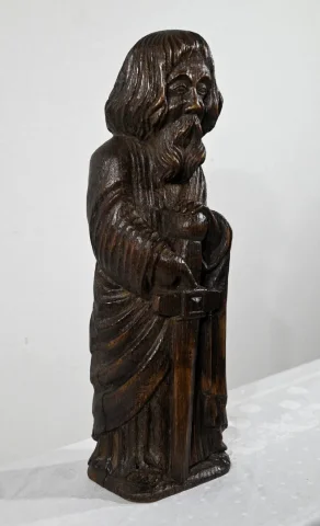 Statue en Chêne de Saint-Paul – Milieu XIXe