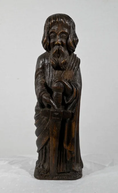 EIKEN STANDBEELD VAN HEILIGE PAUL