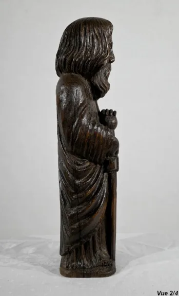 Statue en Chêne de Saint-Paul – Milieu XIXe