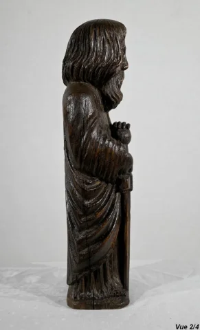 Statue en Chêne de Saint-Paul – Milieu XIXe