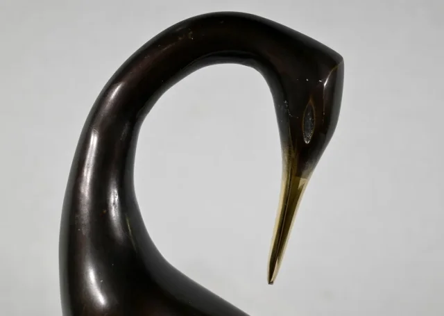 Paire d’Échassiers en Métal – 1940