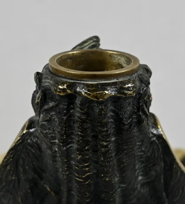 BRONZE-TINTENFASS