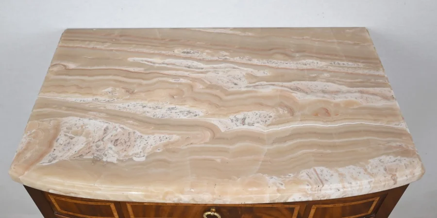 MAHOGANUY-SCHRANK IM LOUIS XVI-STIL