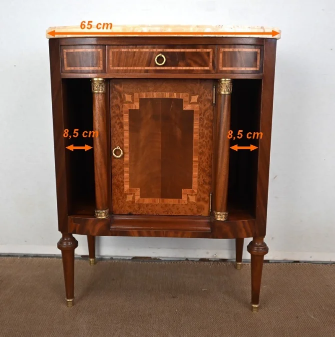 MAHOGANUY-SCHRANK IM LOUIS XVI-STIL