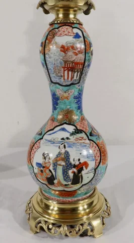 Paire de Lampes à Pétrole, époque Napoléon III – Milieu XIXe