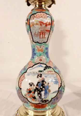 Paire de Lampes à Pétrole, époque Napoléon III – Milieu XIXe