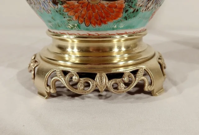 Paire de Lampes à Pétrole, époque Napoléon III – Milieu XIXe