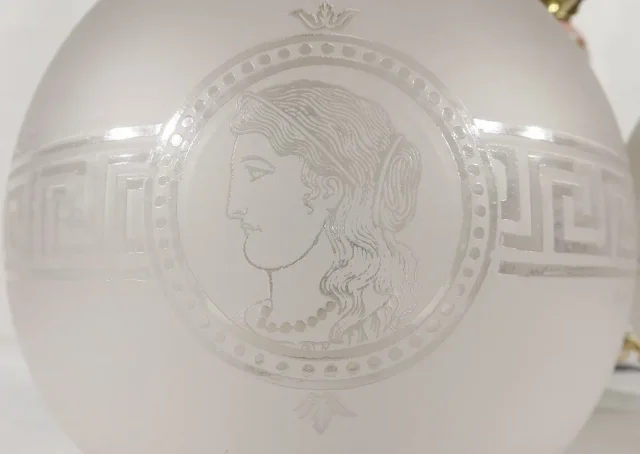 Paire de Lampes à Pétrole, époque Napoléon III – Milieu XIXe