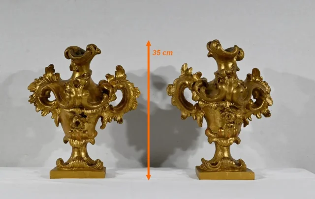 Pots à Feu Florentin en Tilleul Doré – Fin XVIIIe