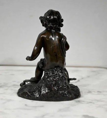 Bronze « Putto à l’Arc » - XIXe