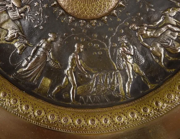 BRONZE TAZZA signiert F. LEVILLAIN