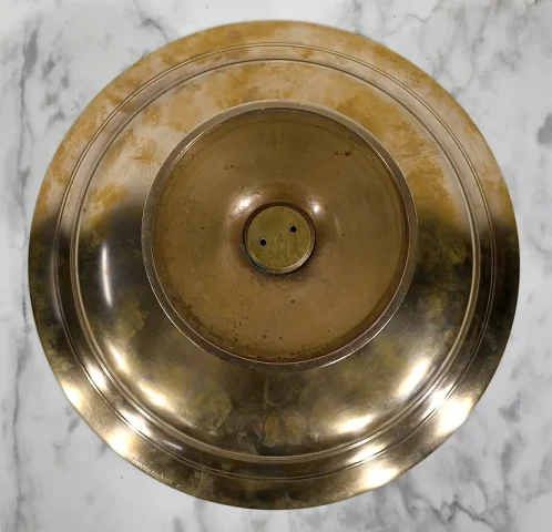 Coupe Tazza en Bronze Doré, signé F. Levillain, F. Barbedienne – XIXe