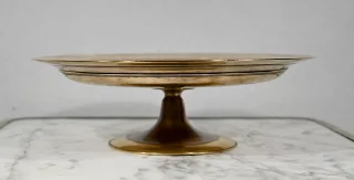 Coupe Tazza en Bronze Doré, signé F. Levillain, F. Barbedienne – XIXe
