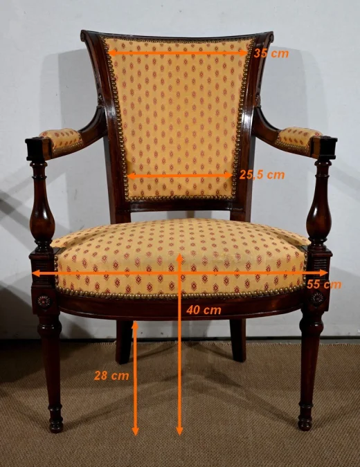 PAAR SESSEL IM LOUIS XVI-STIL