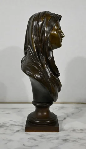 Bronze « La Vierge Marie », J. Bulio - XIXe