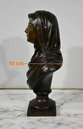 BRONZE VIRGIN MARY by J. BULIO