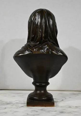 Bronze « La Vierge Marie », J. Bulio - XIXe